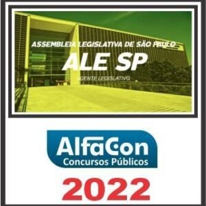 ALE SP (TÉCNICO LEGISLATIVO) PÓS EDITAL – ALFACON 2022