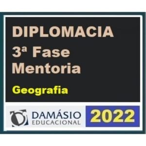 Diplomacia 3ª Fase - Geografia (CLIO/DAMÁSIO 2022) (Carreiras Internacionais) Internacional
