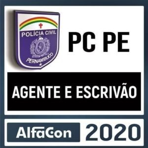 PC PE - AGENTE E ESCRIVAO - ALFACON - RATEIO POLICIA CIVIL PERNAMBUCO PCPE