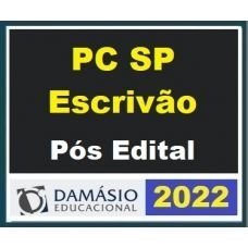 PC SP - Escrivão - Pós Edital (DAMÁSIO 2022)  - Rateio PCSP Policia Civil PosEdital 2022 Sao Paulo