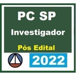 PC SP - Investigador - Pós Edital (CERS 2022) - Rateio PCSP Policia Civil Sao Paulo Policial PosEdital Curso Intensivo
