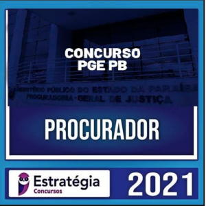 PGE-PB (Procurador do Estado) Pacote Completo - 2021  rateio - Pós-Edital - ESTRATEGIA - PGEPB Paraiba