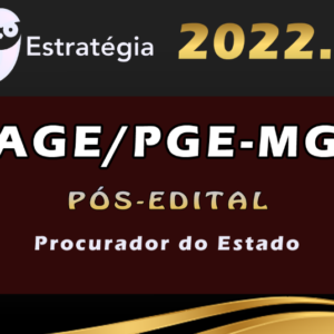 AGE - PGE-MG (Procurador do Estado) Pacote – 2022 (Pós-Edital) - Rateio Procuradoria Minas Gerais