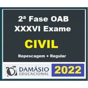 2ª Fase OAB XXXVI (36º) Exame - Direito Civil (DAMÁSIO 2022.2) - Curso Repescagem + Curso Regular