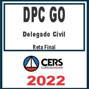 PC GO (Delegado) Reta Final – Cers 2022