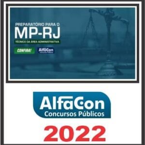 MP RJ (TÉCNICO DA ÁREA ADMINISTRATIVO) ALFACON 2022