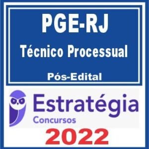 PGE RJ (Técnico Processual) Pós Edital – Estratégia 2022