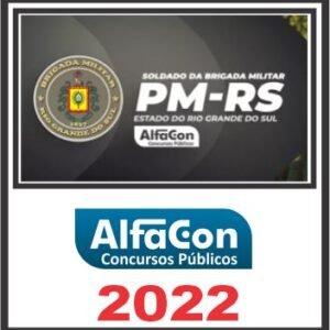 PM RS (Soldado – Intensivo) Pós Edital – Alfacon 2022