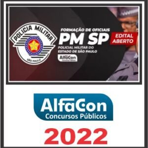 PM SP (Oficial – CFO) Pós Edital – Alfacon 2022