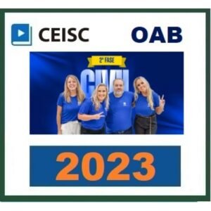 2ª Fase OAB XXXVII (37º) Exame - Direito Civil (CEISC 2023) Curso Regular + Repescagem