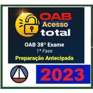 1ª Fase OAB XXXVII 37º - Turma Super Intensivo - 40 Pontos - 25 Dias (CERS 2023) (Ordem dos Advogados do Brasil)