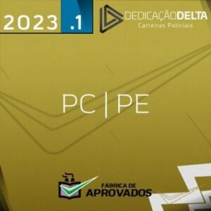 PC PE – Agente e Escrivão da Polícia Civil de Pernambuco [2023] Dedicação
