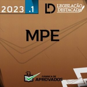 MPE Promotor de Justiça – Ministério Público Estadual – Extensivo [2023] Legislação Destacada