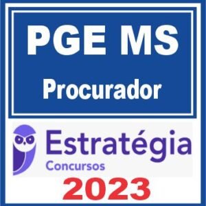 PGE MS (Procurador) Estratégia 2023