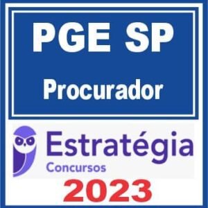 PGE SP (Procurador) Estratégia 2023