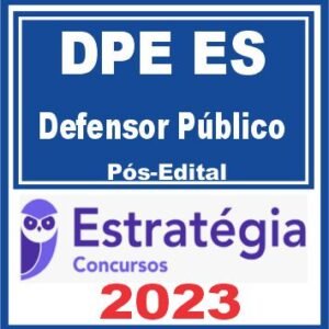 DPE ES (Defensor Público) Pós Edital – Estratégia 2023