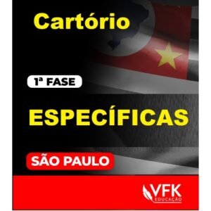 1ª Fase Cartórios - São Paulo - Matérias Específicas - KUMPEL (VFK 2024)