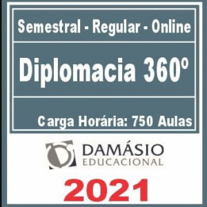 Diplomacia 360º (Semestral) Damásio 2021 - Diplomata