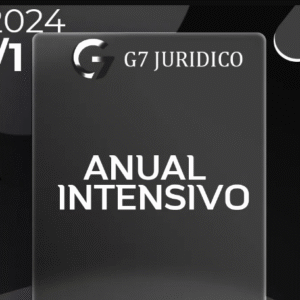Anual Intensivo: Intensivos I e II + Complementares Federais e Estaduais – Carreira Jurídica – 2024 – G7 - Rateio Carreira Delegado Juiz Promotor Defensor Procurador e outros 2024