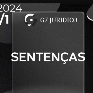 Curso de Sentenças – Magistratura | Juiz [2024] G7