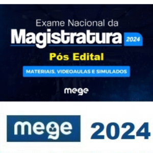 ENAM Turma Ponto a Ponto (Pós-edital) (MEGE 2024) - Rateio Juiz Curso Nacional Magistratura Pos Edital 2024