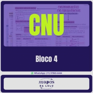 CNU BLOCO 4 – Mapas da Lulu – 2024 - Rateio Aft mapas mentais - revisão final Pós Edital