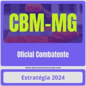 CBM-MG (Oficial Combatente) Pacote – 2024 (Pós-Edital) – Estratégia - Rateio Bombeiros Minas Gerais BM MG Pós Edital CFO
