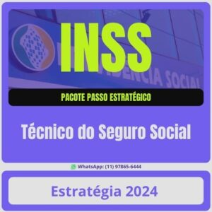 INSS (Técnico do Seguro Social) Pacote Passo Estratégico