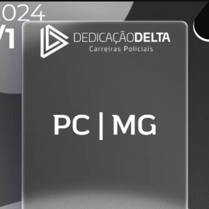 PC | MG – Escrivão e Investigador da Polícia Civil de Minas Gerais [2024] Dedicação