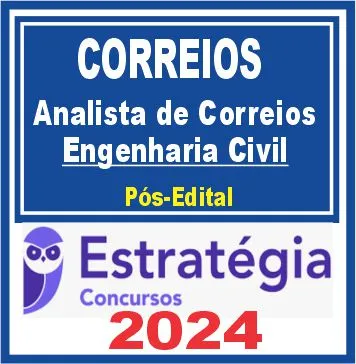 Correios (Analista de Correios – Engenharia Civil) Pós Edital – Estratégia 2024
