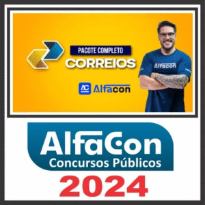 CORREIOS (Agente – Pacote Completo) – Pós Edital – Alfacon 2024