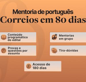 Mentoria de Português: Correios em 80 Dias