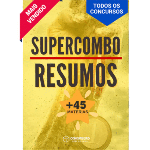 Concurseiro Fora da Caixa - 2025 - Combo - Todas as Matérias - Atualizado 2025 - Rateio Resumos Fora da Caixa