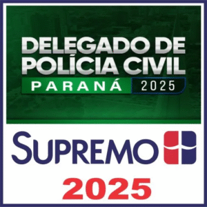 DPC PR (Delegado de Polícia Civil Paraná) Supremo TV 2025 - Rateio Delta PC PR Policial