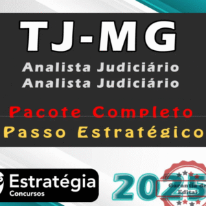 TJ-MG Analista Judiciário – Analista Judiciário Pacotaço – 2025 COM GARANTIA – PÓS-EDITAL - Rateio TJ MG Minas Gerais Tribunal de Justica