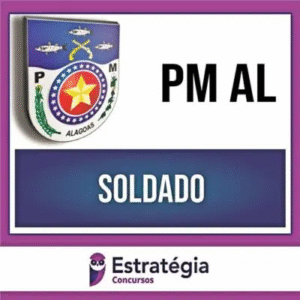 PM AL 2024 – Soldado – ESTRATÉGIA - Rateio PMAL Alagoas Policia Militar 2024