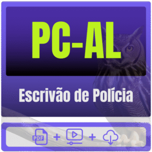 PC AL (Escrivão de Polícia) - Rateio Policia Civil Alagoas PCAL