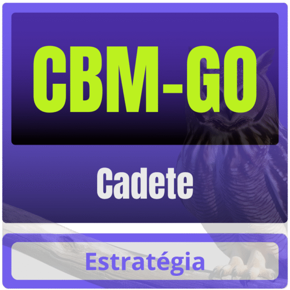 CBM GO (Cadete) Pacote Completo - Estratégia - Bombeiro Militar Goiás CBMGO