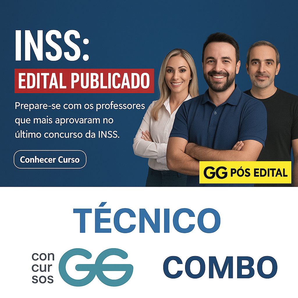 INSS - Técnico - (COMBO) - GG Concursos - 2025