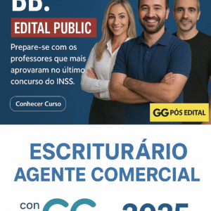 Banco do Brasil 2025 - Escriturário - Agente Comercial - GG Concursos