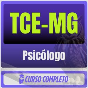 TCE MG (Psicólogo) Pós Edital – 2025 - Estrategia - Tribunal de Contas Minas Gerais - Posedital - TCEMG