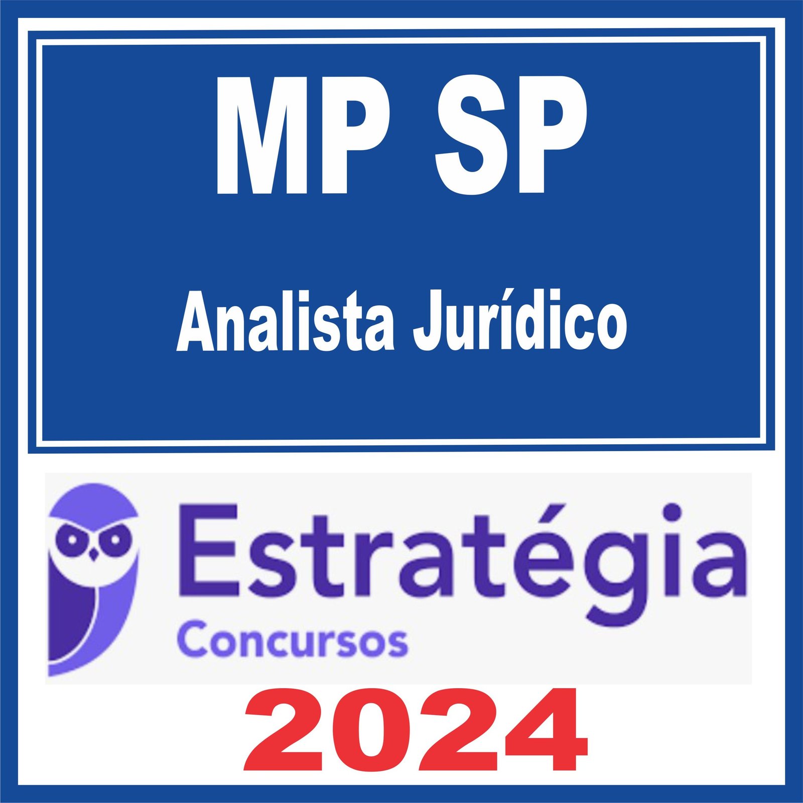 MP SP (Analista Jurídico) Estratégia 2024