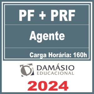 PF e PRF (Agente) Damásio 2024