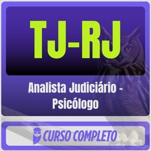 TJ RJ (Analista Judiciário – Psicólogo) Pós Edital – 2025 - Estratégia - Rateio TJRJ Rio de Janeiro Tribunal de Justiça Pósedital