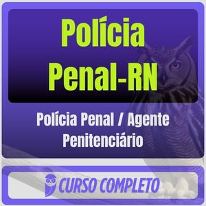 Polícia Penal-RN (Polícia Penal / Agente Penitenciário) - Estratégia - 2025 = PPRN Rio Grande do Norte Policial Penal PP RN
